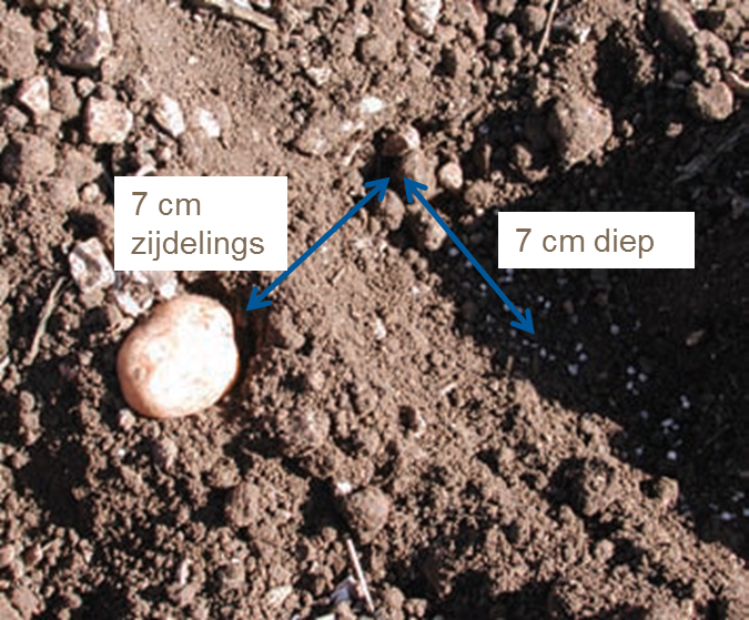 Plaatsing van meststoffen